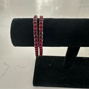 Swarovski crystal stretch bracelets